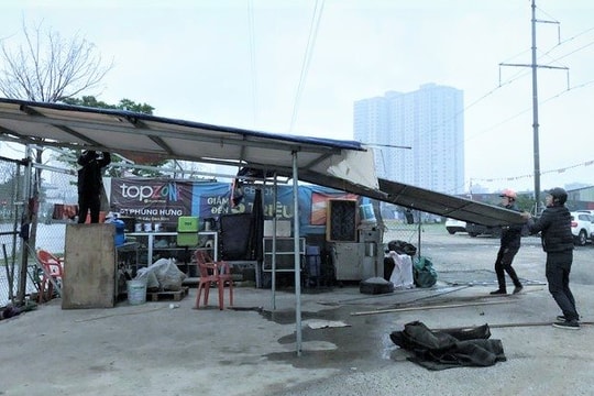 Thanh Trì: Xử lý nghiêm các điểm trông giữ phương tiện trái phép