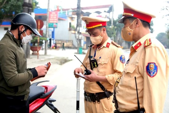 Cán bộ, đảng viên vi phạm giao thông phải được thông báo về cơ quan, đơn vị để xử lý
