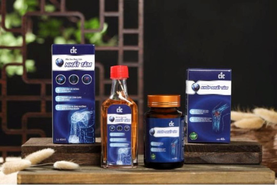 TPBVSK Khớp Nhất Tâm hỗ trợ giảm các triệu chứng viêm khớp, thoái hóa khớp