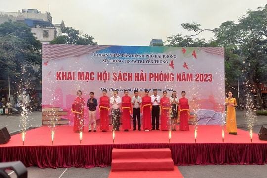Hơn 10.000 đầu sách trưng bày tại Hội Sách Hải Phòng năm 2023