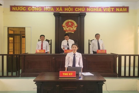 TAND huyện Phụng Hiệp (Hậu Giang): Xét xử 8 vụ án bằng hình thức trực tuyến