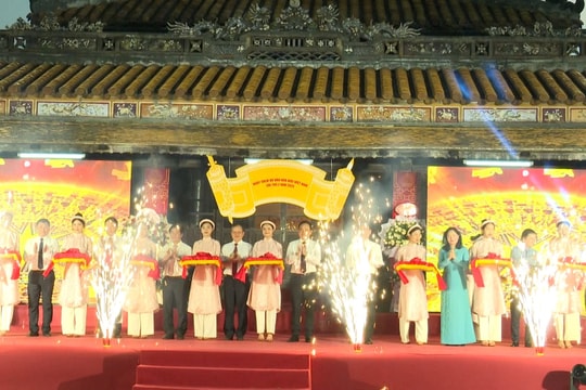 Phó Thủ tướng Trần Lưu Quang dự khai mạc Ngày sách và Văn hóa đọc Việt Nam lần 2 năm 2023 tại Huế