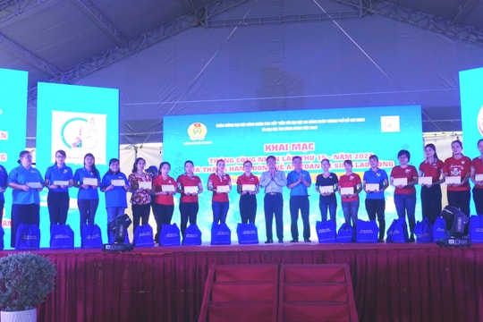 Dành 30 tỷ đồng chăm lo cho người lao động trong Tháng Công nhân