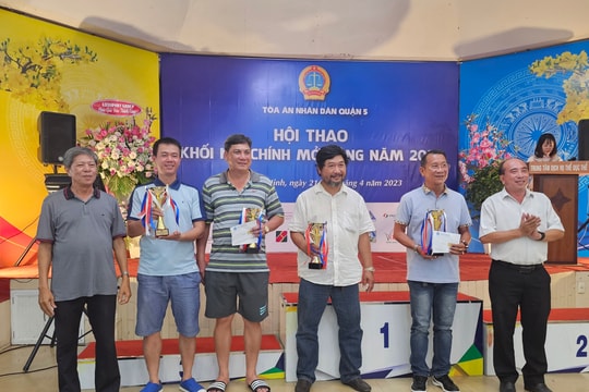 TP.HCM: Sôi động Hội thao khối nội chính mở rộng năm 2023