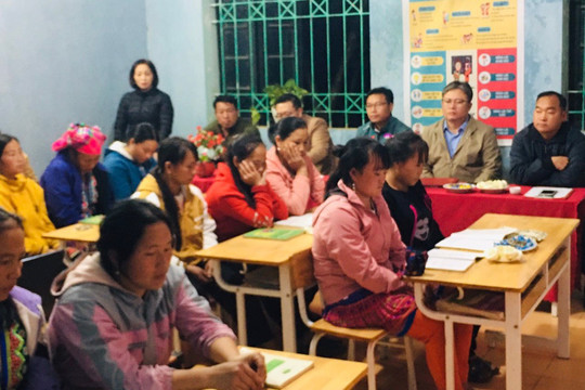 Lai Châu đẩy mạnh công tác xoá mù chữ