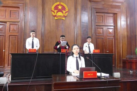 Học viện Tư pháp: Tăng cường kỹ năng qua các phiên tòa giả định