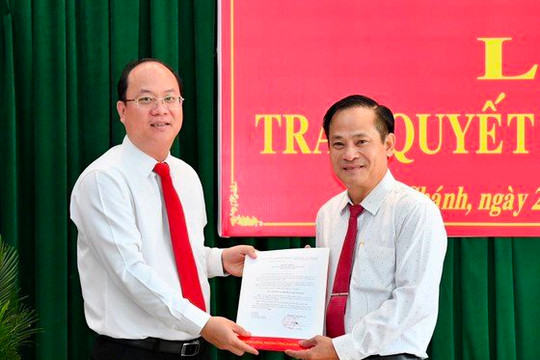 Ông Phạm Văn Lũy giữ chức Phó Bí thư Huyện ủy Bình Chánh