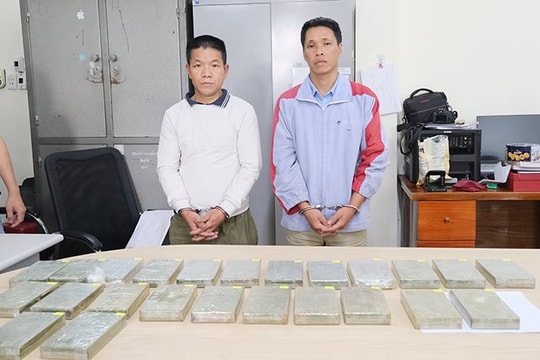 Cao Bằng: Phá thành công chuyên án ma túy, thu giữ 24 bánh heroin