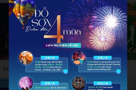 Hải Phòng: Nhiều hoạt động tại Liên hoan du lịch Đồ Sơn 2023