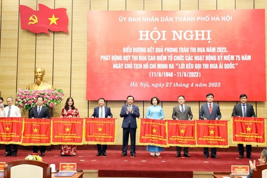 Hà Nội phát động thi đua kỷ niệm 75 năm Ngày Chủ tịch Hồ Chí Minh ra ''Lời kêu gọi thi đua ái quốc''