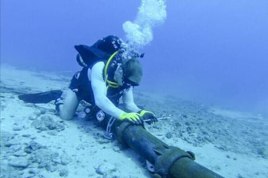 Tuyến cáp biển Liên Á – tuyến cáp quang biển đầu tiên được sửa xong