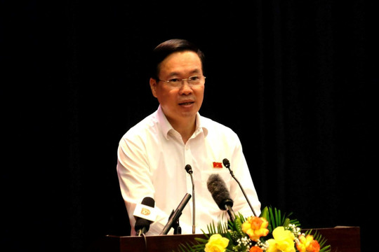 Chủ tịch nước Võ Văn Thưởng: Chúng ta không sợ thiếu cán bộ, chúng ta không thiếu người tài