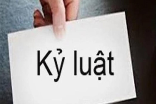 Kỷ luật cảnh cáo Chi cục trưởng Chi cục Thi hành án dân sự ở Phú Yên