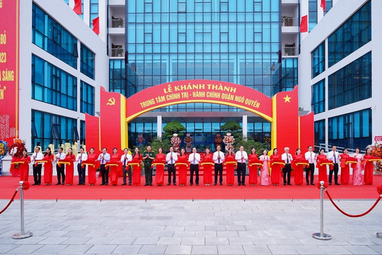 Khánh thành Trung tâm Chính trị - Hành chính quận Ngô Quyền