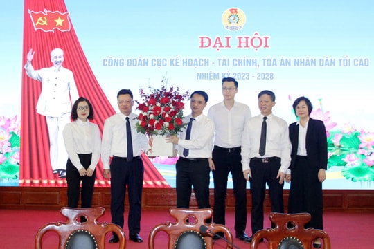 Cục Kế hoạch Tài chính TANDTC tổ chức Đại hội Công đoàn nhiệm kỳ 2023-2028