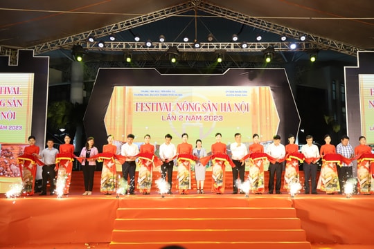 Khai mạc “Festival nông sản Hà Nội” lần 2 năm 2023