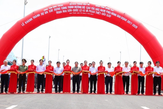 Khánh thành cao tốc Dầu Giây - Phan Thiết, tăng sức hút cho bất động sản đô thị du lịch Bình Thuận