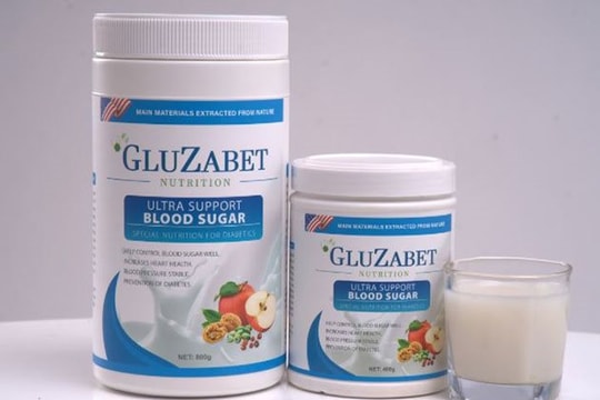 Bộ Y tế cảnh báo sữa tiểu đường Gluzabet quảng cáo gây hiểu nhầm