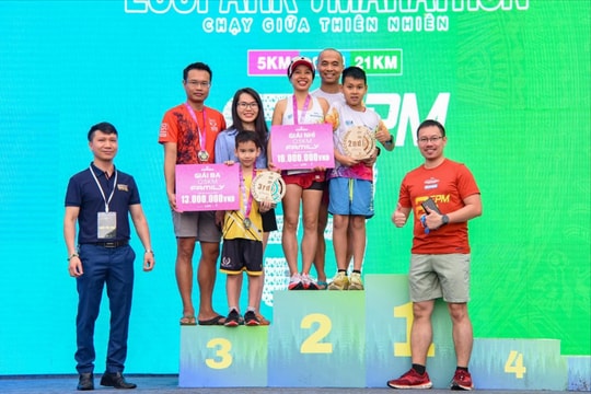 Những khoảnh khắc khó quên trên đường đua Ecopark Marathon 2023