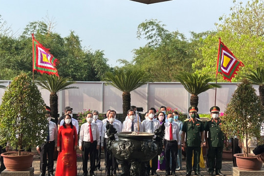 Trang trọng Lễ giỗ Tổ Hùng Vương tại TP Hồ Chí Minh