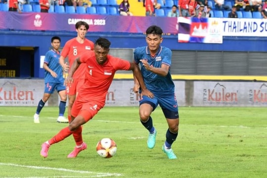 U22 Thái Lan khẳng định sức mạnh ở bảng B bóng đá nam SEA Games 32