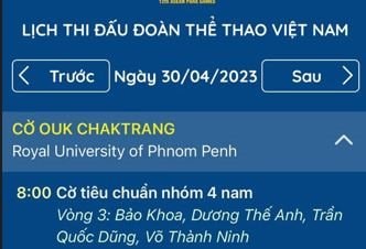 Lịch thi đấu SEA GAMES 32 ngày 30/4: U22 Việt Nam xuất trận