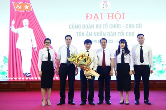 Vụ Tổ chức - Cán bộ TANDTC tổ chức Đại hội Công đoàn nhiệm kỳ 2023 – 2028