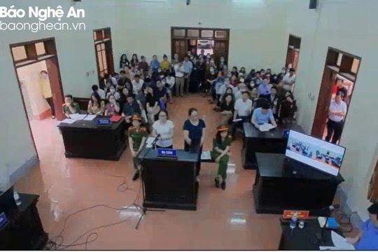 TAND tỉnh Nghệ An thông tin về vụ án xét xử nguyên Giám đốc Trung tâm Giáo dục nghề nghiệp - giáo dục thường xuyên huyện Hưng Nguyên