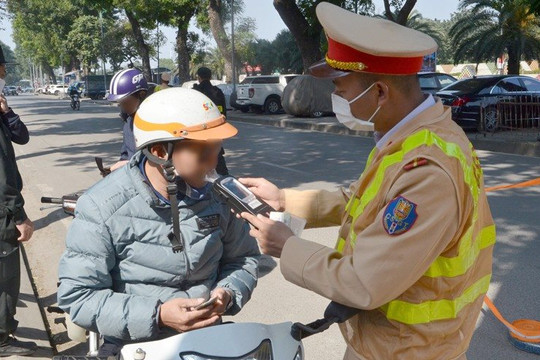 Tây Ninh: Xử lý gần 300 trường hợp vi phạm nồng độ cồn