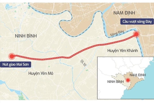 Đề xuất gần 19.000 tỷ đồng xây cao tốc ven biển Ninh Bình-Nam Định-Thái Bình