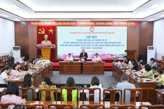 Phấn đấu làm mới 8.000 căn nhà đại đoàn kết cho hộ nghèo các tỉnh Tây Bắc