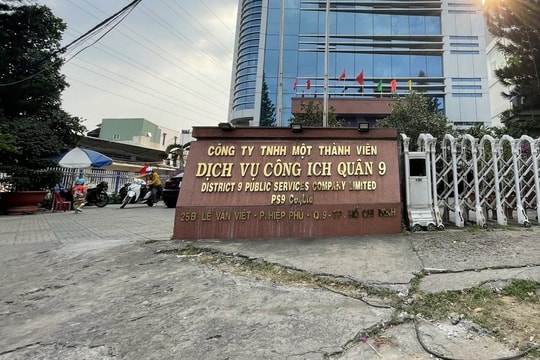 Thanh tra phát hiện hàng loạt sai phạm tại Công ty Dịch vụ công ích Quận 9