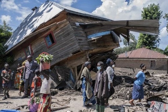 Congo: Lũ quét khiến hơn 200 người chết, nhiều người mất tích