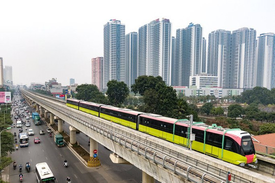Báo cáo Chính phủ điều chỉnh chủ trương đầu tư dự án đường sắt đô thị Nhổn - ga Hà Nội