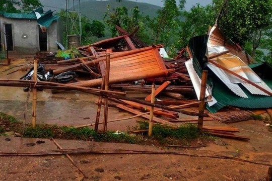 Nghệ An: Sau nắng nóng, các huyện miền núi có mưa kèm giông lốc