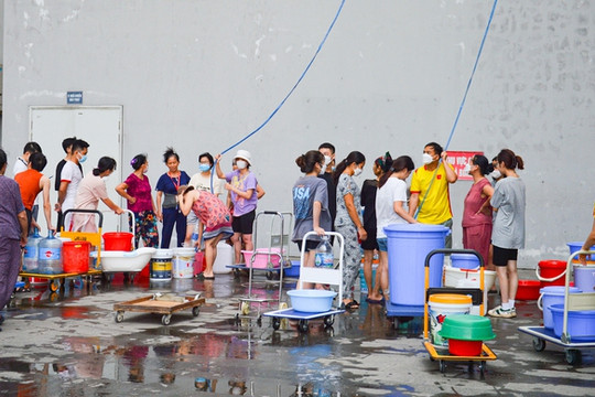 Hà Nội: Đề xuất phương án tăng giá nước sinh hoạt