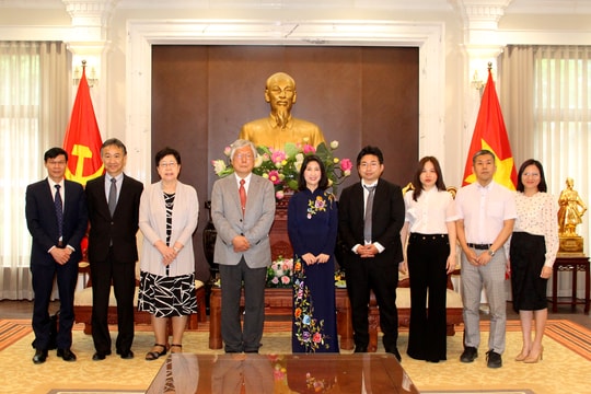 Liên đoàn Luật sư Nhật Bản thăm TANDTC