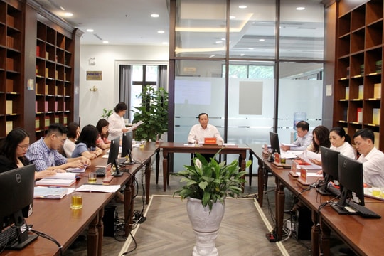 Nghiệm thu đề tài khoa học cấp Bộ về sự tham gia của nhân dân vào hoạt động xét xử