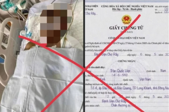 Chiêu lừa đảo xin tiền từ thiện để "đưa xác chồng về quê"