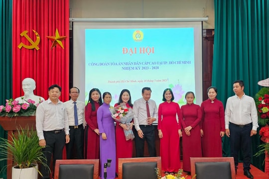 Đại hội Công đoàn TAND cấp cao tại TP.HCM thành công tốt đẹp