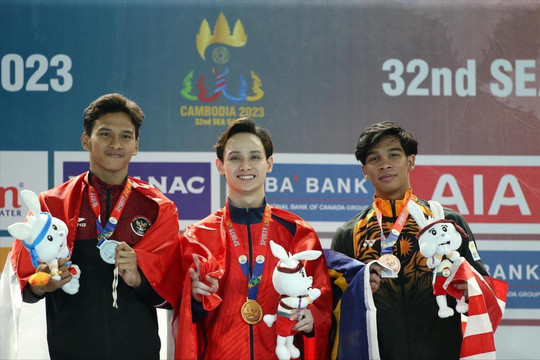 Đinh Phương Thành xác lập kỷ lục khi giành HCV 5 kỳ SEA Games liên tiếp
