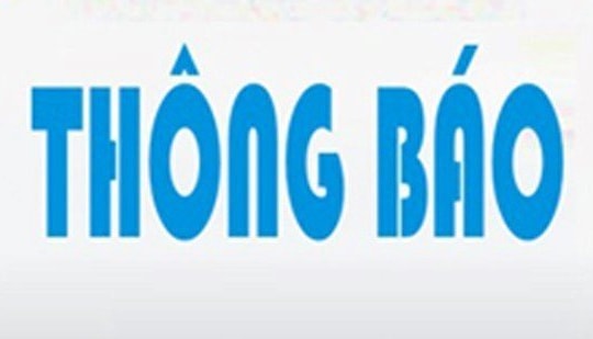 Thông báo