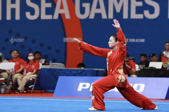 SEA Games 32 ngày 12/5: Hứa hẹn thêm nhiều Huy chương từ môn Wushu