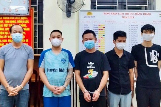 Triệt phá đường dây cá độ bóng đá qua mạng quy mô hàng trăm tỉ đồng
