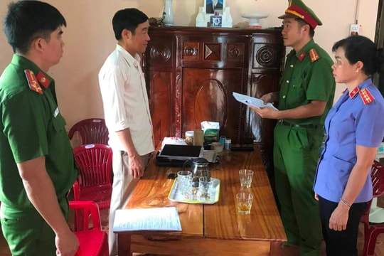 Khởi tố hai cán bộ liên quan đến sai phạm trong việc cấp sổ đỏ