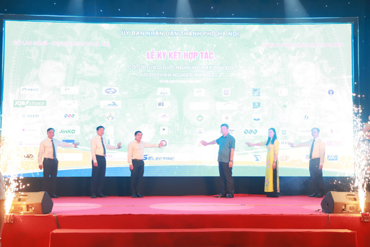 Khai mạc Ngày hội gắn kết giáo dục nghề nghiệp Thủ đô với thị trường lao động năm 2023