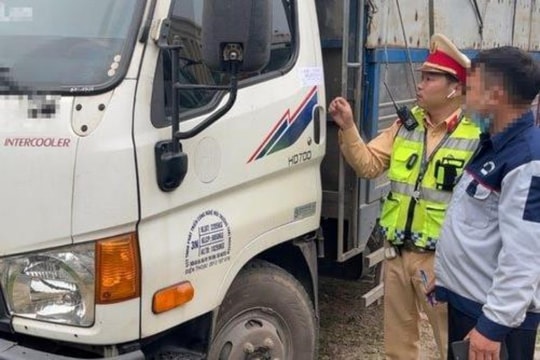 Phạt nặng tài  xế vi phạm nồng độ cồn, không nhường đường cho xe ưu tiên