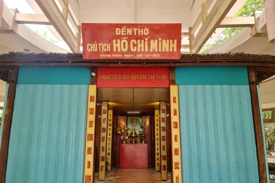 Đền thờ Bác Hồ: Biểu tượng tấm lòng trung kiên của đồng bào tỉnh Trà Vinh