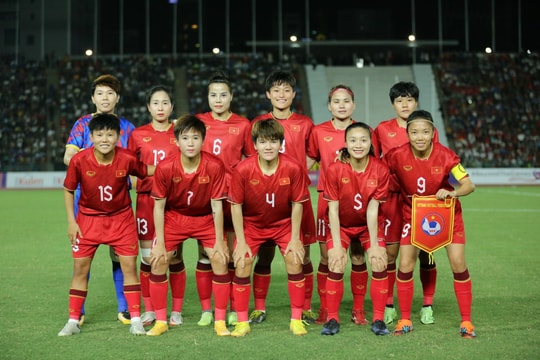 ĐT nữ Việt Nam chuẩn bị cho FIFA World Cup 2023