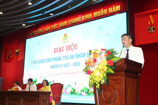 Văn phòng TANDTC tổ chức Đại hội Công đoàn nhiệm kỳ 2023-2028